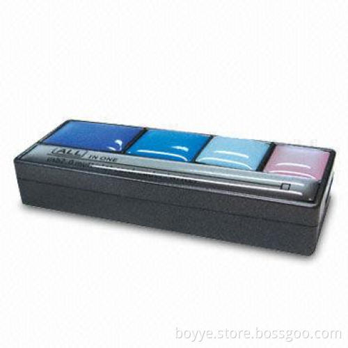 High-speed USB 2.0 Card Reader, No Power Adapter Required
